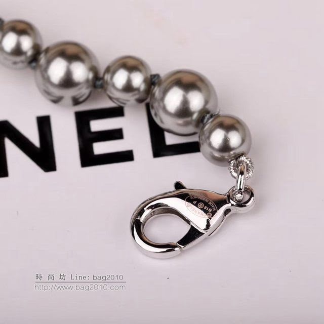 chanel手鏈 經典款小香 火爆新款 珍珠手鏈   gzsc1186